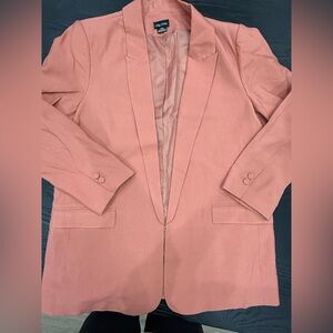 City Chic Pink Blazer